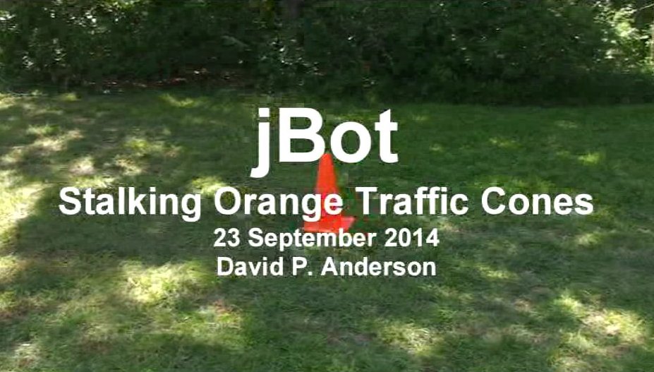 Jbot traffic cone video