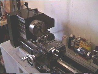 lathe closeup