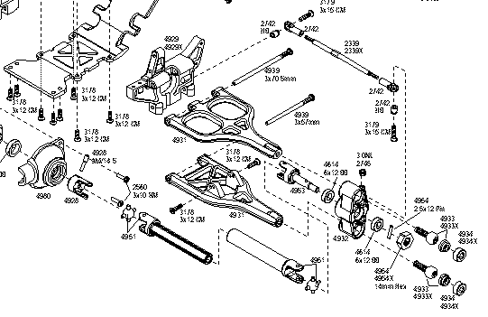 jBot ssuspension exploded view