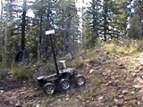 jBot climbs a hill